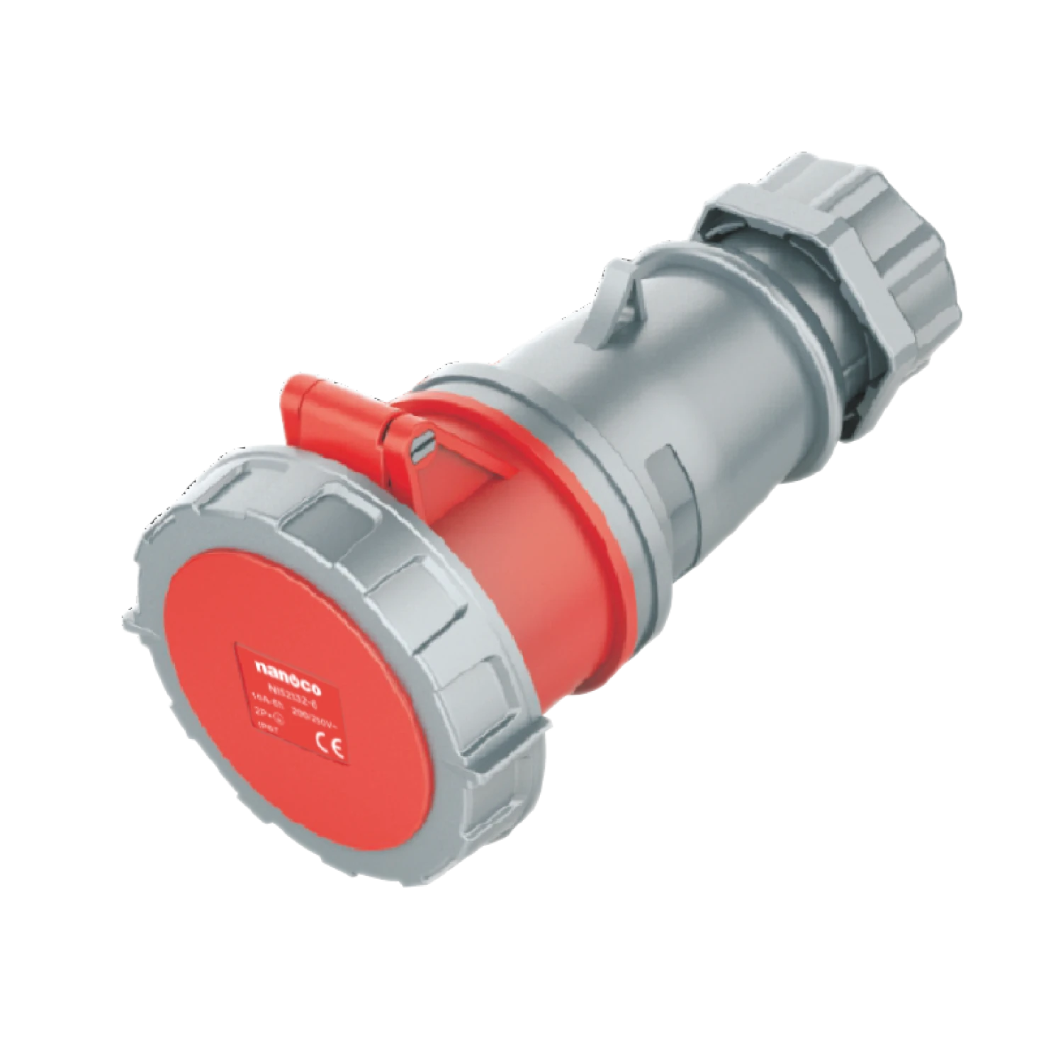 Ổ cắm di động 4P 32A 400V 3H IP67 Nanoco NIS2242-3V