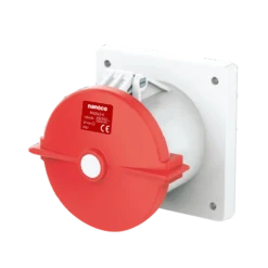 Ổ cắm gắn âm dạng thẳng 5P 125A 400V 6H IP67 Nanoco NIS345-6