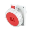 Ổ cắm công nghiệp gắn âm Nanoco NIS4152-6F78 5P 16A 400V 6H IP67 dạng nghiêng