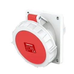 Ổ cắm gắn âm dạng nghiên 5P 16A 400V 6H IP67 Nanoco NIS4152-6F78