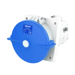 Ổ cắm gắn âm dạng nghiên 3P 125A 230V 6H IP67 Nanoco NIS443-6