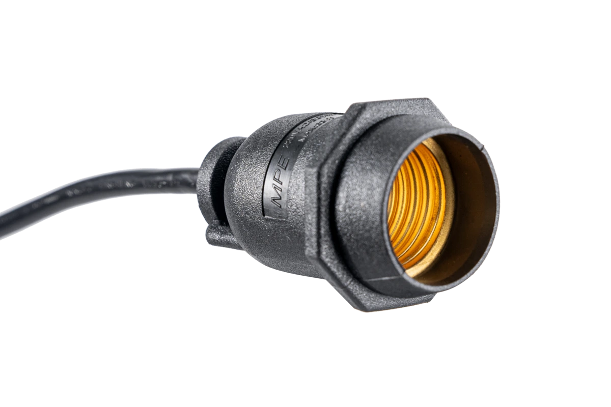 Đui đèn E27 chống thấm MPE E27/WR