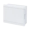 Tủ điện âm tường MPE G-12 12 module đế sắt mặt nhựa
