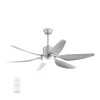 Quạt trần 6 cánh màu bạc Nanoco NCF5462-SL