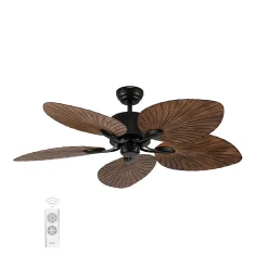 Quạt trần 5 cánh màu vân gỗ Nanoco NCFD5251