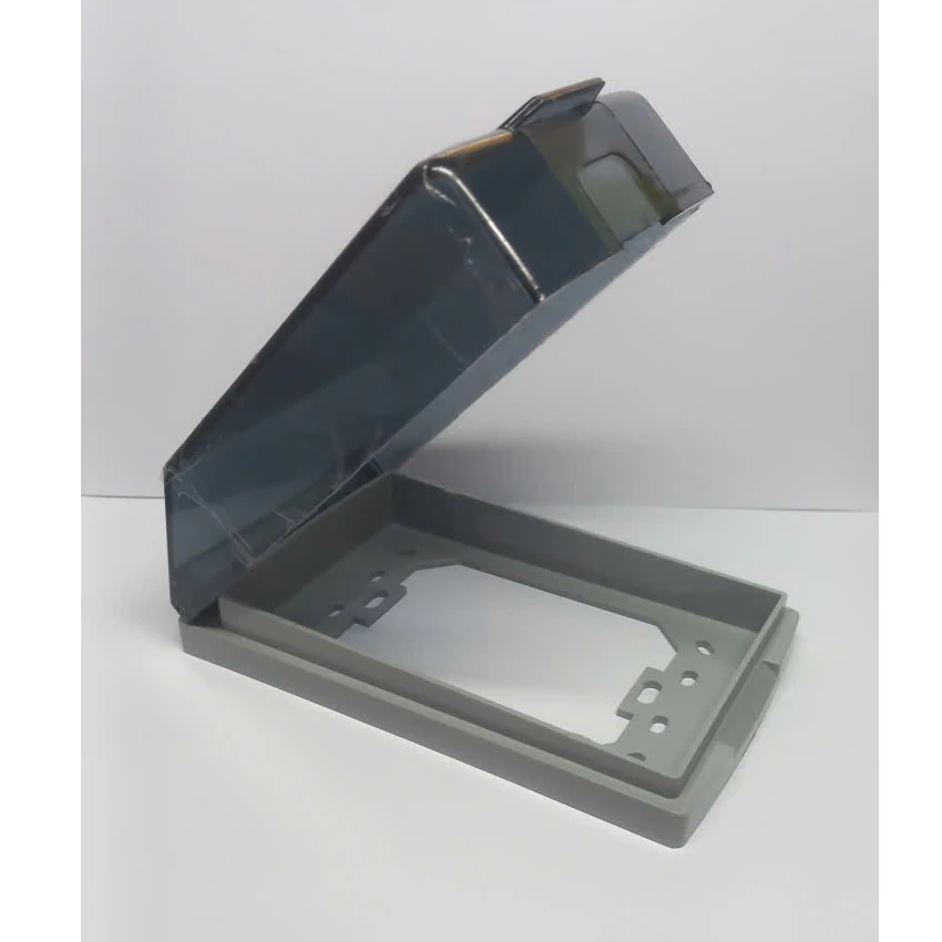 Hộp đậy che nước dùng cho mặt ổ cắm chữ nhật Vanlock S323DV - Ảnh 2