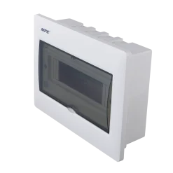 Tủ điện âm tường đế nhựa chứa MCB 8-10 cực MPE TS-10/P