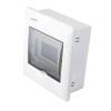 Tủ điện âm tường đế sắt chứa MCB 5-6 cực MPE TS-6