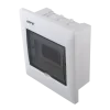 Tủ điện âm tường đế nhựa chứa MCB 5-6 cực MPE TS-6/P