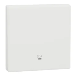 Công tắc đơn 2 cực 20A Schneider Vivace E KBN31D20N_WE có đèn LED