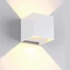 Đèn LED gắn tường ngoài trời Nanoco Stella NBLS13SQW vỏ trắng