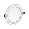 Đèn LED âm trần Nanoco Eco Metal NEMD126S110 12W ánh sáng trắng 6500K, viền bạc