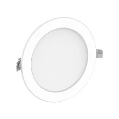 Đèn LED âm trần Nanoco Eco Metal NEMD106W90 10W ánh sáng trắng 6500K, viền trắng (lổ D90)