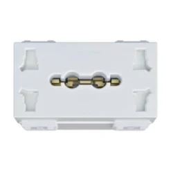 Ổ cắm đôi đa năng Panasonic WEV157207SW bắt vít màu trắng
