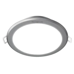 Đèn LED âm trần Panasonic DN Design NNV76032GE1A 9W 3000K ánh sáng vàng viền xám ánh kim