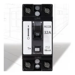 Cầu dao chống rò Panasonic BJS3220NA2K 2P 32A 15mA 2.5kA - Ảnh 2
